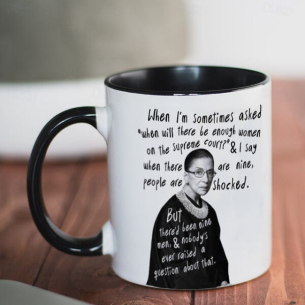 11oz RBG Dissent Mug Ruth Bader Ginsburg Coffee Mug Law Friend Birthday Gift Mug Girl Friends Gift Mug 2025 - US $10.99