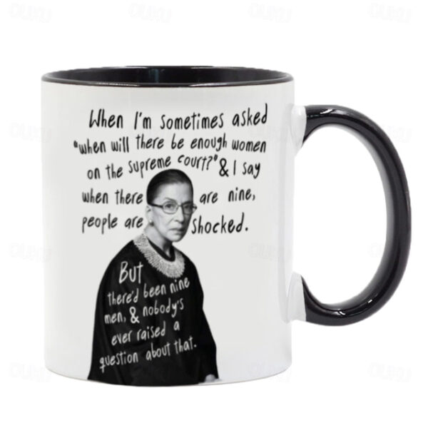 11oz RBG Dissent Mug Ruth Bader Ginsburg Coffee Mug Law Friend Birthday Gift Mug Girl Friends Gift Mug 2025 - US $10.99