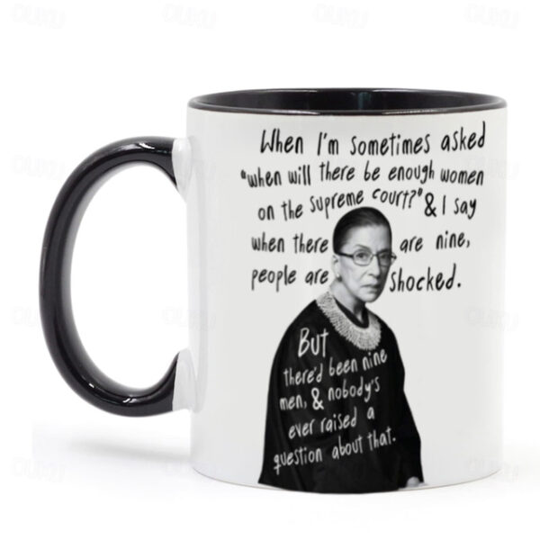 11oz RBG Dissent Mug Ruth Bader Ginsburg Coffee Mug Law Friend Birthday Gift Mug Girl Friends Gift Mug 2025 - US $10.99