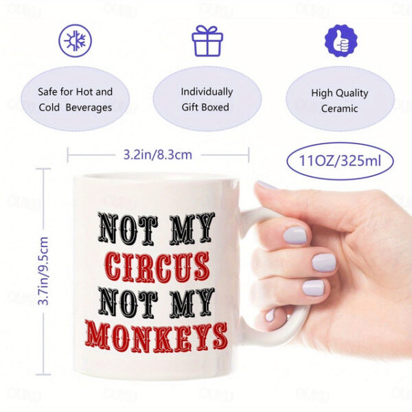 1PC Coffee Mug 11oz Ceramic Coffee Cups Water Cups Summer Winter Drinkware Best Gift For Friend Sister Mom 2025 - US $14.49