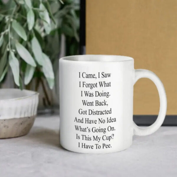 1pc Funny Mug For The Elderly 11oz Ceramic Coffee Mug Tea Cup Senior Citizens Mug For Senior Women And Men Birthday Mothers Day Fathers Day Christmas