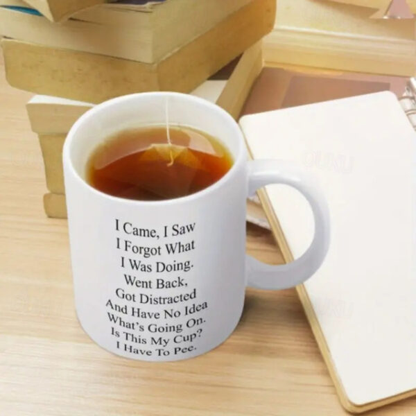 1pc Funny Mug For The Elderly 11oz Ceramic Coffee Mug Tea Cup Senior Citizens Mug For Senior Women And Men Birthday Mothers Day Fathers Day Christmas