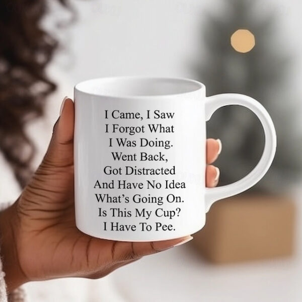 1pc Funny Mug For The Elderly 11oz Ceramic Coffee Mug Tea Cup Senior Citizens Mug For Senior Women And Men Birthday Mothers Day Fathers Day Christmas