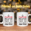 1pc Inspirational Pastor Coffee Mug - 11oz Porcelain Cup for Summer and Winter Drinks - Perfect Birthday Holiday Thanksgiving and Christmas Gift 2025