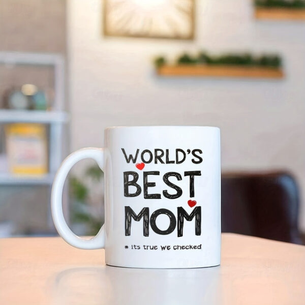 1pc Mother's Day Mugs Celebrate Mom With This Special 11oz Ceramic Coffee Mug - Perfect For Birthdays Mother's Day ! 2025 - US $9.49