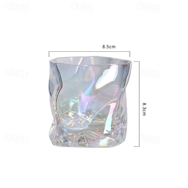 1pcs Glass Bar Transparent Whiskey Glass Creative Bar Japanese Glass Beer Glass Influencer Cup. 2025 - US $5.49