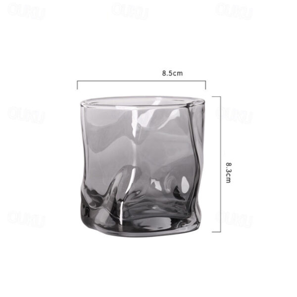 1pcs Glass Bar Transparent Whiskey Glass Creative Bar Japanese Glass Beer Glass Influencer Cup. 2025 - US $5.49