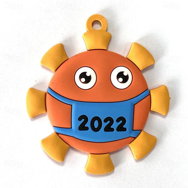 2022 Christmas decorations Virus doll Christmas tree decoration pendant 2025 - US $5.99