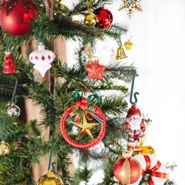Christmas Decorations Christmas Ball S-Shaped Small Hooks Christmas Tree Decoration Accessories Christmas Hooks 2025 - US $5.99