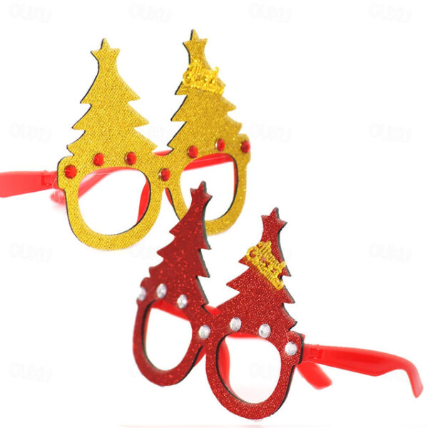 Christmas Decorations, Eyeglass Frames, Couples, Children'S Outfits, Photography Props, Christmas Trees, Deer Antler Glasses 2025 - US $4.99