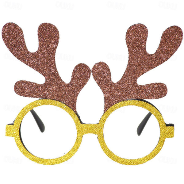 Christmas Decorations, Eyeglass Frames, Couples, Children'S Outfits, Photography Props, Christmas Trees, Deer Antler Glasses 2025 - US $4.99