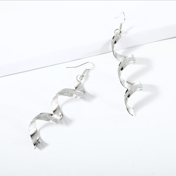 Drop Earrings Dangle Earrings For Women's Party Wedding Casual Alloy Wave Gold Silver 2025 - US $3.49