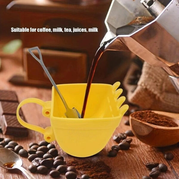 Excavator Bucket Coffee Mug, 330ml Creative Construction Machine Excavator Bucket Cup With Digger Spoon, Gift For Lover Or Father, Christmas Gift Xmas