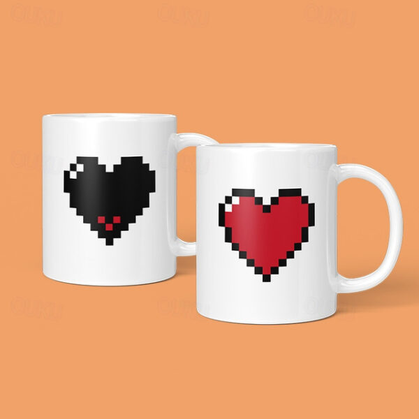 Heat Changing Coffee Mug - Gift for Gamers, Nerds, Men, and Retro 90s Game Enthusiasts -401-500ml 2025 - US $10.49