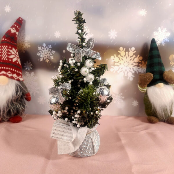 Mini Christmas Decorative Tree Restaurant Desktop Placement Christmas Tree Scene Decoration Small Tree Potting Festival Scene Layout 2025 - US $5.99