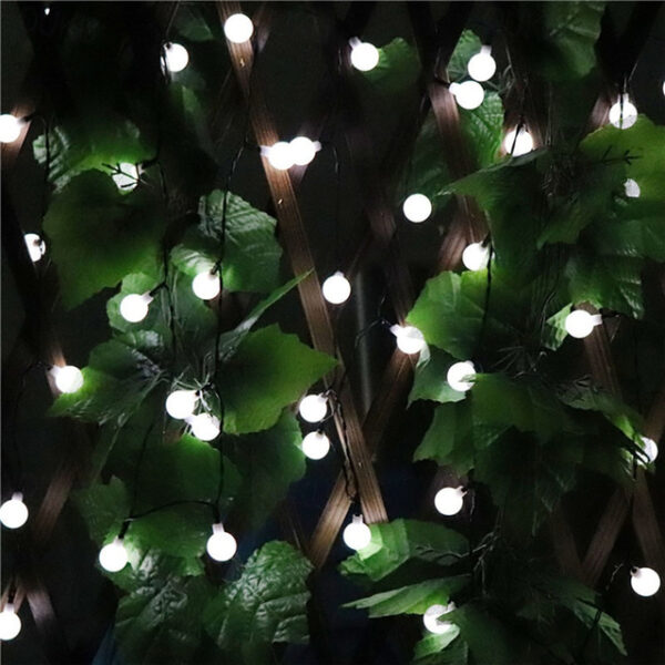 Mini Globe String Lights Solar LED Fairy String Lights Christmas Lights 12M 100LED 5M 20LED Outdoor Waterproof IP65 Camping Flexible Holiday Lights f