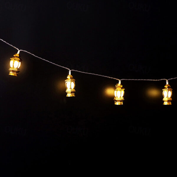 Outdoor Solar Decoration Lights LED Retro Oil Lamp Shape String Lights 5m 20leds Christmas Home Indoor Outdoor Decoration 2025 - US $22.99