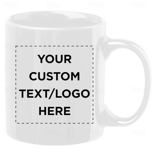 Personalized Photo Coffee Mug -Custom Gift Travel Mug with Pictures LOGO Text Christmas Gift Mug 330ml 11oz Ceramic Mug for Family Friends Couple Dad