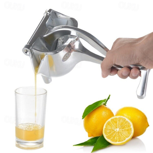 Silver Metal Manual Juicer Fruit Squeezer Juice Lemon Orange Press Household Multifunctional Kitchen Drinkware Supplies 2025 - US $25.99