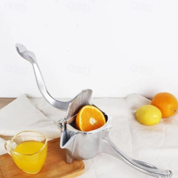 Silver Metal Manual Juicer Fruit Squeezer Juice Lemon Orange Press Household Multifunctional Kitchen Drinkware Supplies 2025 - US $25.99