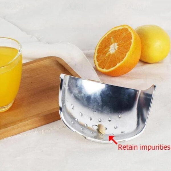 Silver Metal Manual Juicer Fruit Squeezer Juice Lemon Orange Press Household Multifunctional Kitchen Drinkware Supplies 2025 - US $25.99