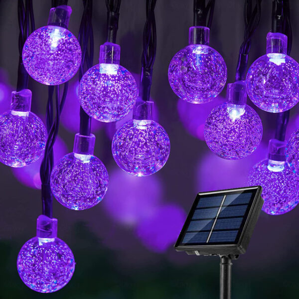 Solar String Lights LED Outdoor Lights 6.5m 30 LEDs Set Mounting Bracket Warm White Wedding Party Holiday Patio Garden 3V 2025 - US $17.99